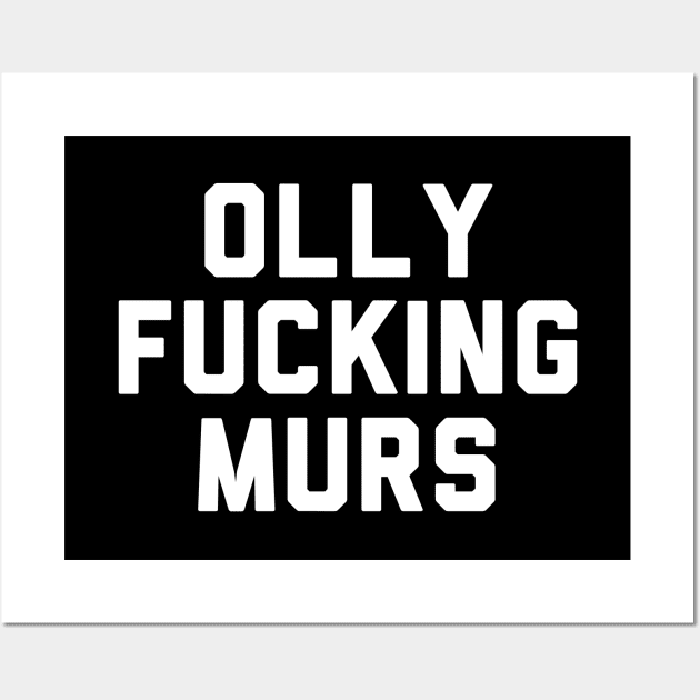 Olly Fucking Murs Wall Art by Rebus28